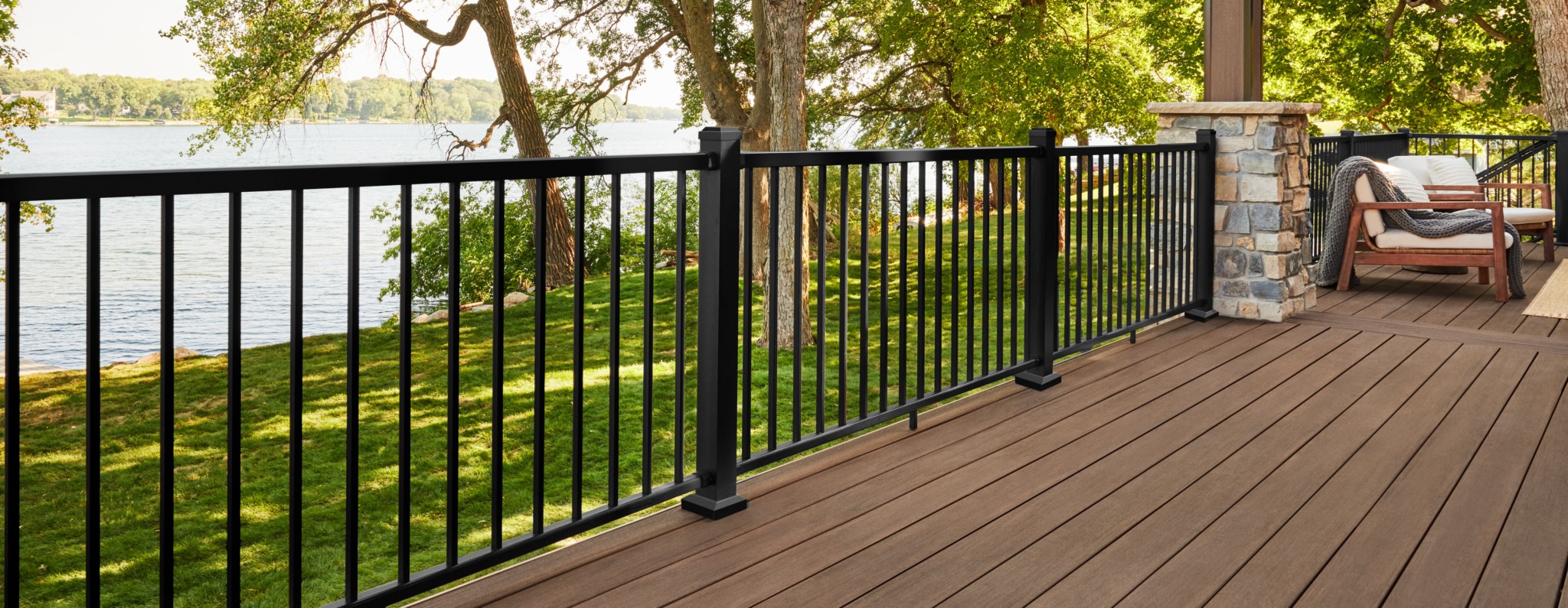Custom Colred Century Railing Railing - KT Custom Exterior Supply